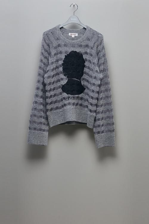MASU（エムエーエスユー） [22AW] “REVERSE BEETHOVEN SWEATER” SOBO