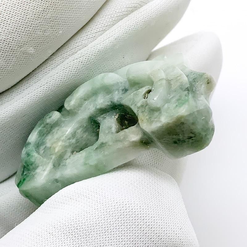 糸魚川翡翠 出雲國金崎一号墳 レプリカ 勾玉 】 | めのうの店川島