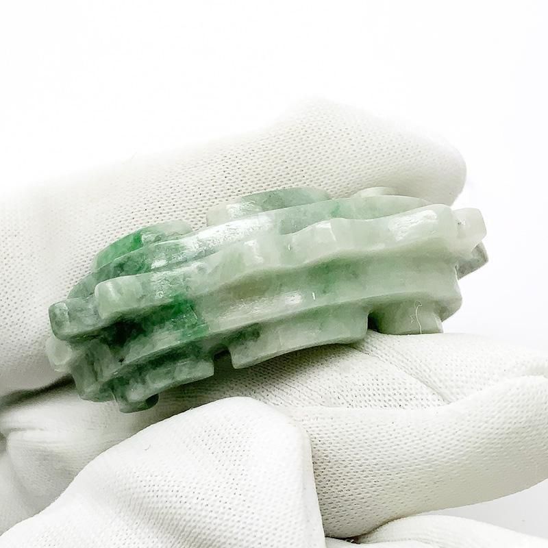 糸魚川翡翠 出雲國金崎一号墳 レプリカ 勾玉 】 | めのうの店川島