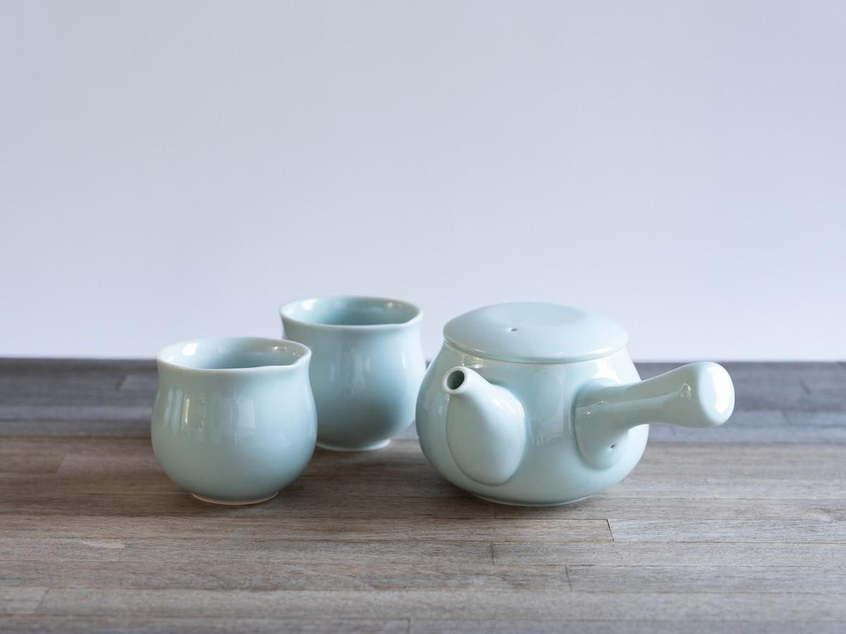 急須湯呑みセット | おちゃふくシリーズ | おちゃふく （山下陶苑）