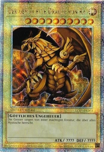 ラーの翼神竜/The Winged Dragon of Ra【25thシークレットレア