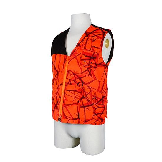 CHARME シャルム 狩猟用 トランシーバーベスト 蛍光カモ柄 | 撥水加工