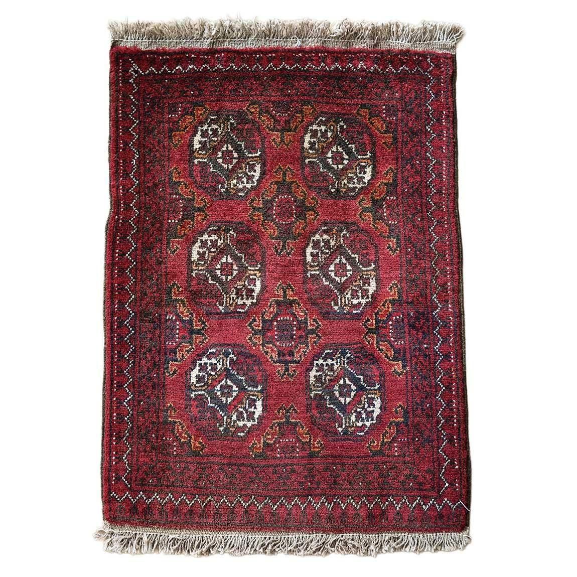 時が育てた、深い赤トルクメン73×53cm【送料無料】 - inie japan