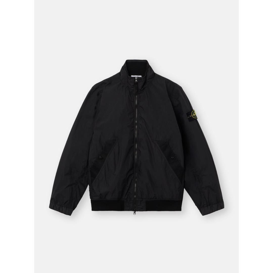 STONE ISLAND | ストーンアイランド ZIP UP JACKET BLACK / V0029