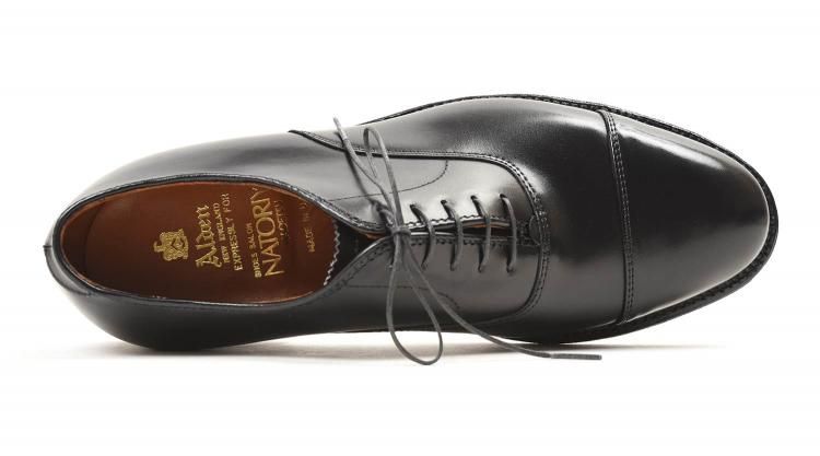 内羽根ストレートチップ】オールデン 907 HAMPTON CALF ブラック