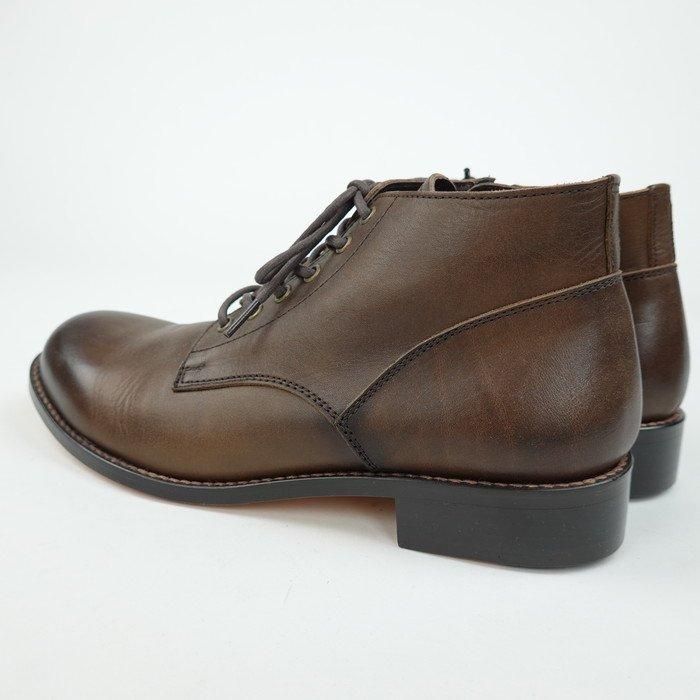 PADRONE（パドローネ）CHUKKA BOOTS with SIDE ZIP / BAGGIO（チャッカ