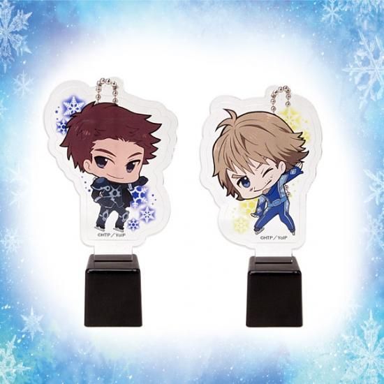 限定特典 勝生勇利＆マッカチン アクリル on ICE!!! 「光るスタンド付