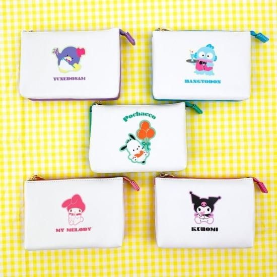 サンリオ ハンギョドン サンリオ 3ポケットポーチ 昭和レトロ