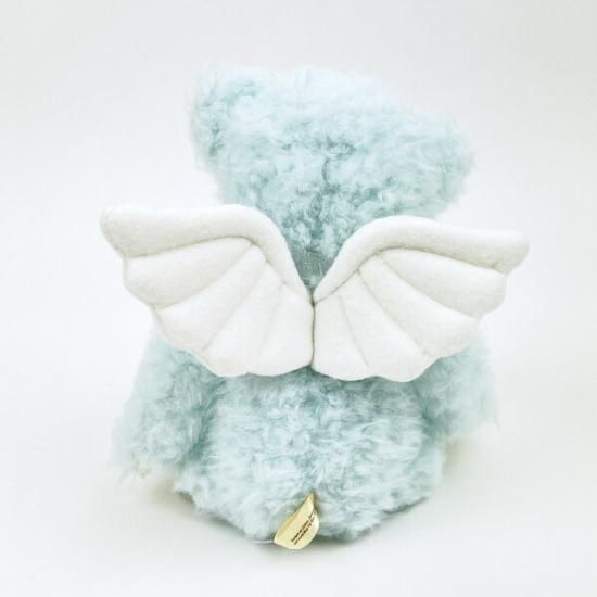 ぬいぐるみ エンジェルベア ライトブルー マスコット 人形 インテリア