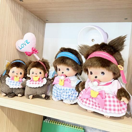 モンチッチ ベビチッチあいどる(SS) 顔でかキーチェーン 女の子 20th