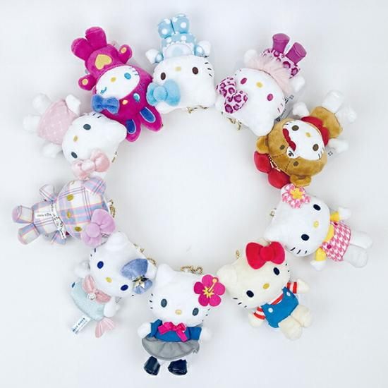 サンリオ ハローキティ マスコットコレクション カラフルバニー ピンク