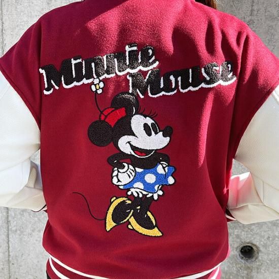 ディズニー ミニーマウス ベストミーエバー スタジャン L アパレル
