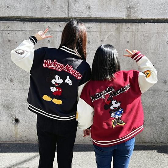 ディズニー ミニーマウス ベストミーエバー スタジャン L アパレル