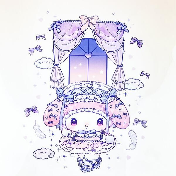 サンリオ マイメロディ&キキララ 50th×DOLLY MIX A4クリアファイル2枚