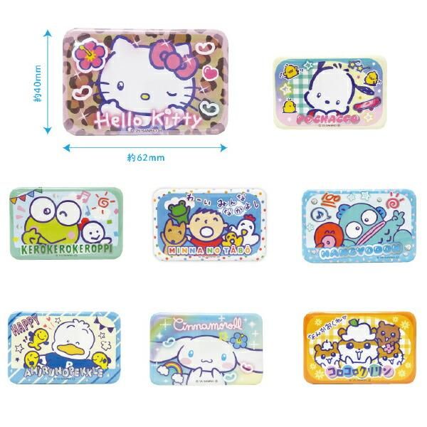 サンリオ 缶バッジ (プリクラ型) 胸キュンメモリーズ 全8種