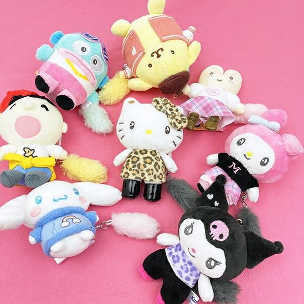 サンリオ ポムポムプリン ボールマスコットキーホルダー 胸キュン