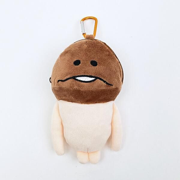 おさわり探偵 なめこ栽培キット ぬいぐるみマスコット キーホルダー