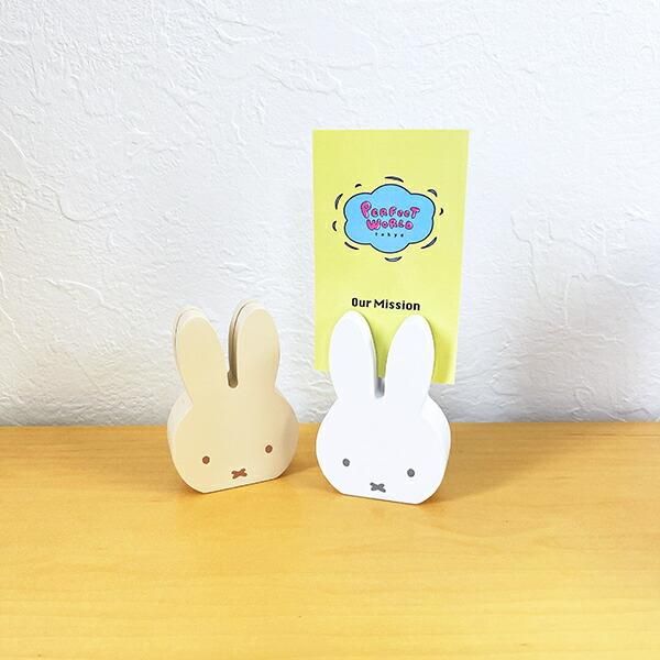 ミッフィー miffy ウッドフォトスタンド モカ インテリア