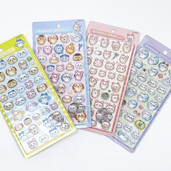 ちいかわ (みんなニコニコ) ボンボンドロップシール 文具