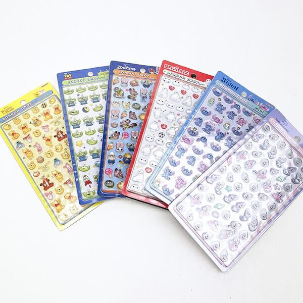 ディズニー トイストーリー エイリアン ボンボンドロップシールミニ Disney