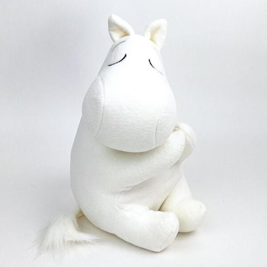 ムーミン ほあほあムーミン ぬいぐるみ(M) ホワイト MOOMIN