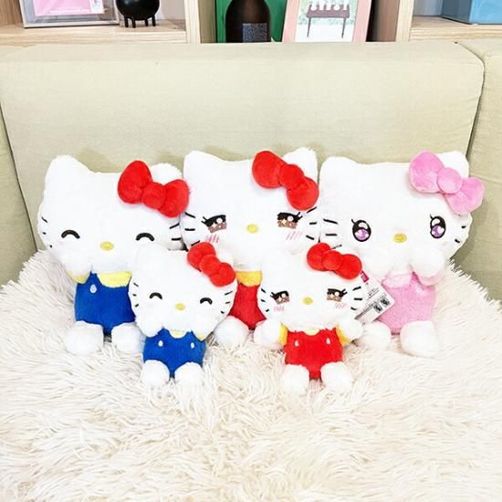 サンリオ ハローキティ いろいろふぇいす キラキラ ぬいぐるみ Sサイズ