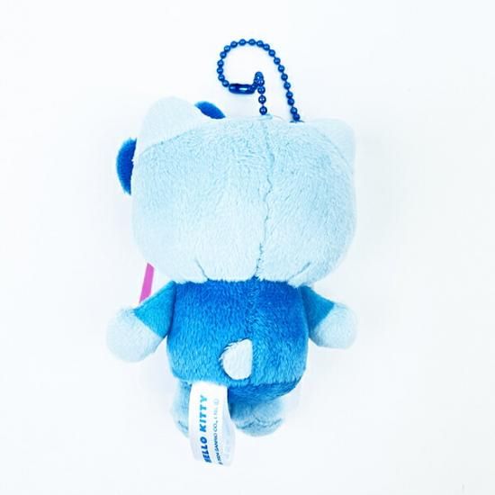 サンリオ ハローキティ カラバリマスコット ブルー 推しカラー ぬいぐるみ