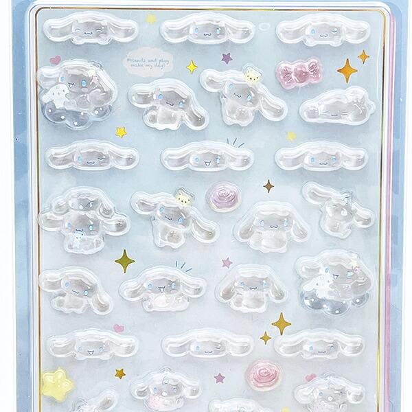 会員様限定】 サンリオ シナモロール ボンボンドロップシールミニ 文具