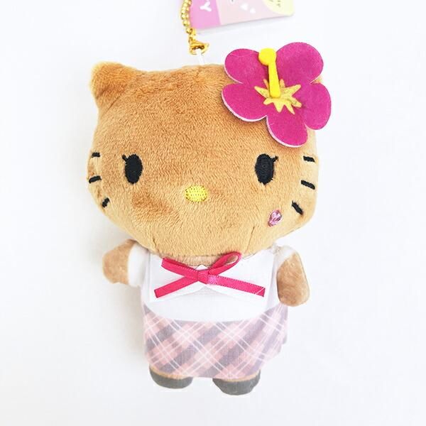 サンリオ 日焼け キティ ミミィ ニコぬい マスコットキーホルダー (L