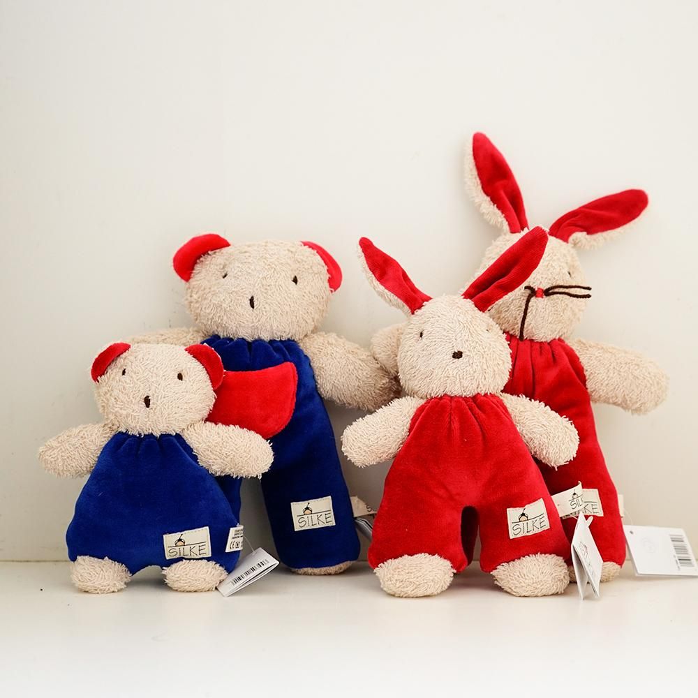 ジルケミニくま SILKE KOESEN/ケーセン社 ドイツのぬいぐるみ お世話