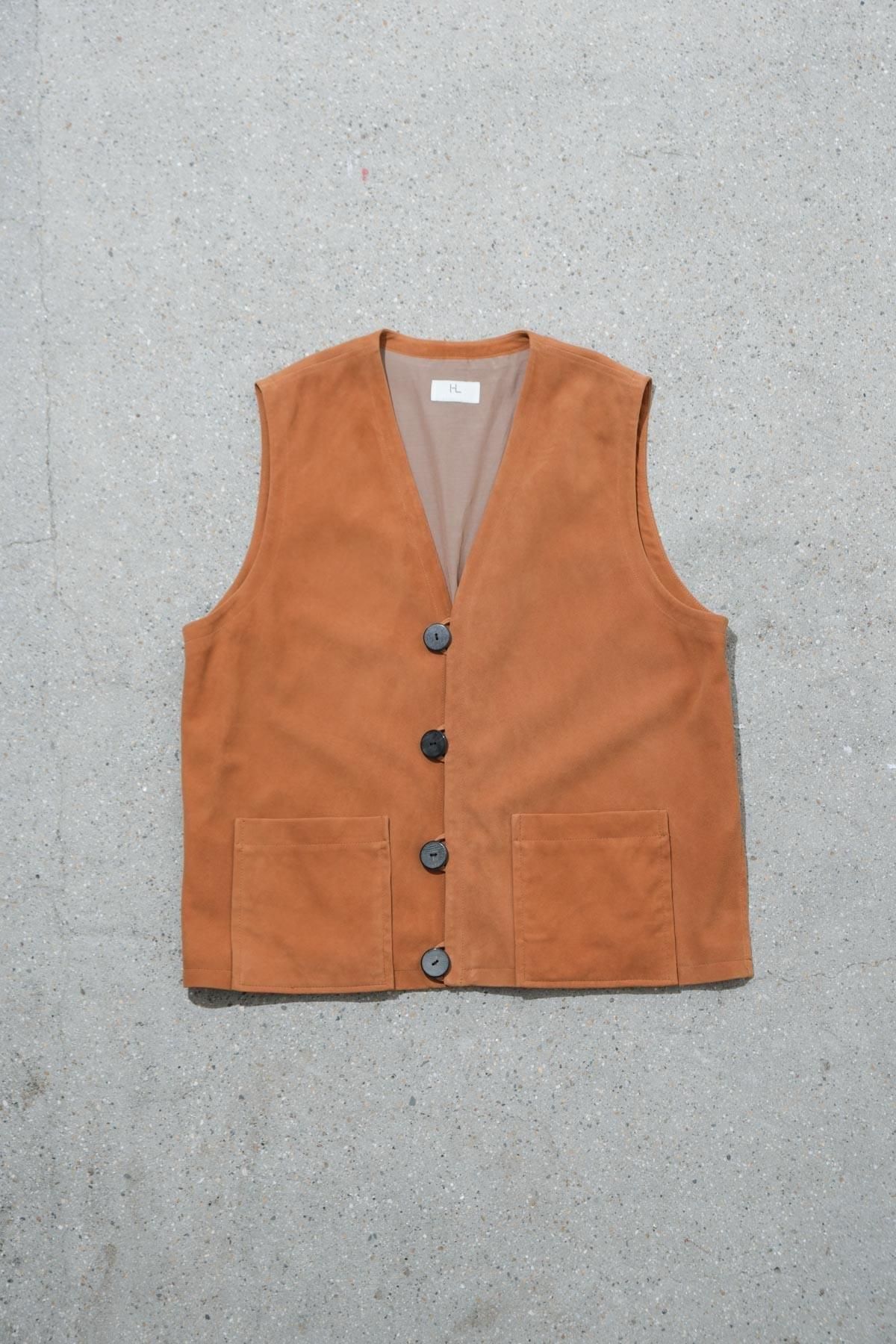 HERILL / Goat suede Vest - IMA:ZINEオンラインストア｜大阪中津の