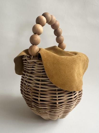 wood ball basket - HItsuki
