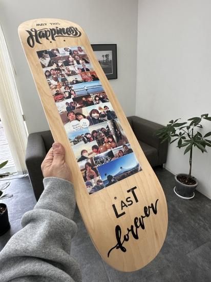 e Peterson スケボーウォールデコ 壁掛け e Peterson スケボーウォール