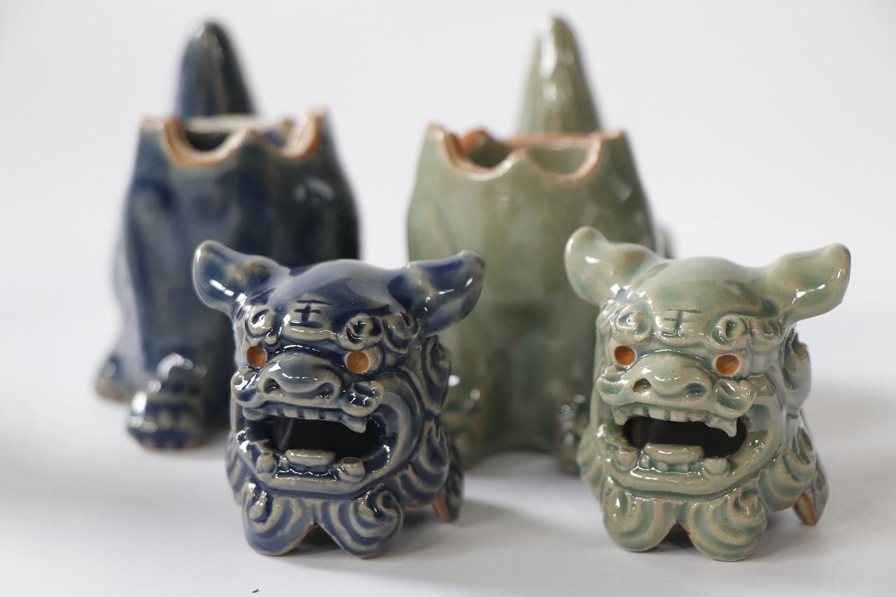 香炉獅子 | 2025秋 - 育陶園 やちむんの窯元｜沖縄の陶器 和食器などの