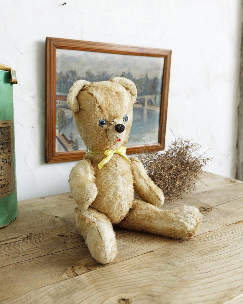 フランスアンティーク ぬいぐるみ”テディベア”.1 | Antiques Knock