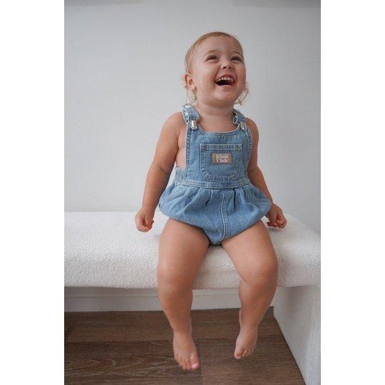 twin collective / BOWIE BUBBLE ROMPER / ZIGGY BLUE