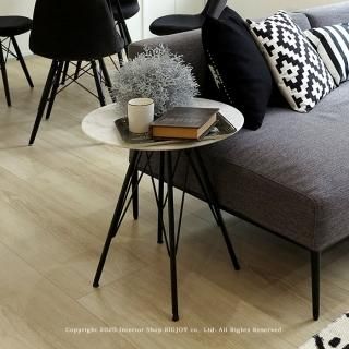 サイドテーブル 大理石 天然大理石 ソファサイドテーブル 丸テーブル