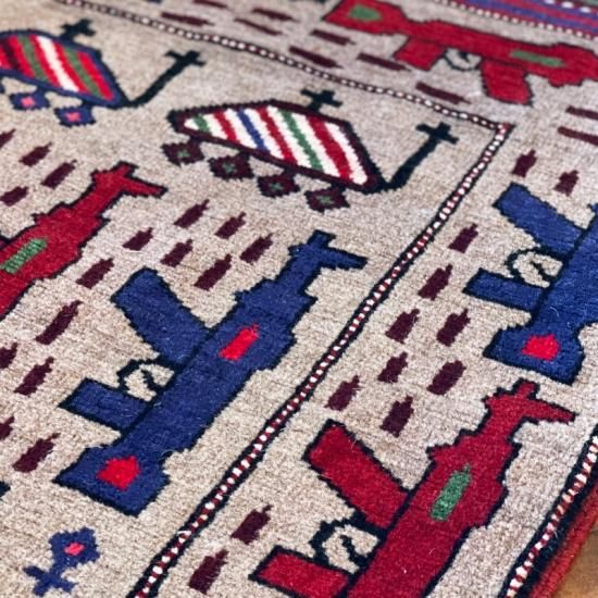 Afghan War Rug - NICK WHITE