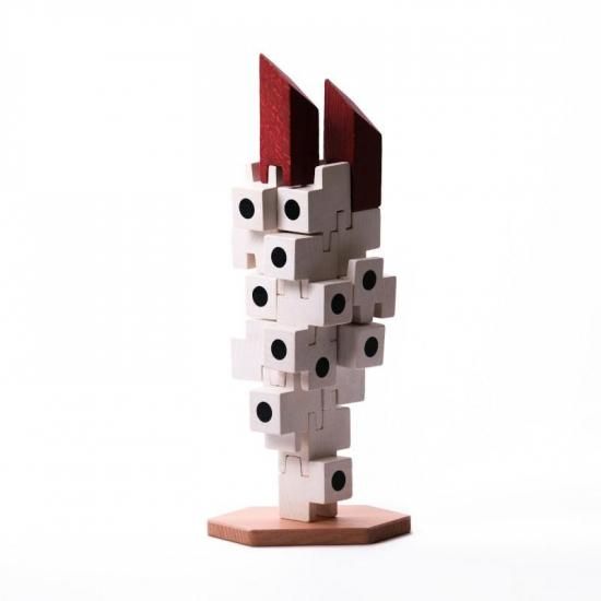 Japanese Capsule Tower / Stacking Game - NICK WHITE