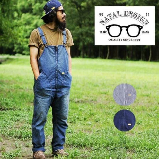 Natal Design ネイタルデザイン CENTER ZIP OVERALL オーバーオール