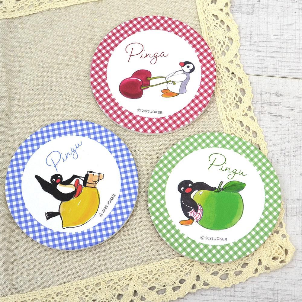 吸水コースター（チェリー）PG - ピングーグッズ公式オンラインストア