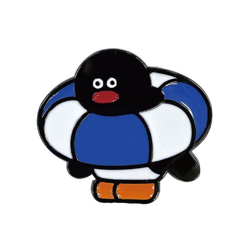 PINGU×松本セイジ】ピンバッジ （Swim ring） PG - ピングーグッズ公式