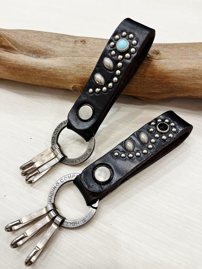 HTC キーホルダー ターコイズ スタッズ スタンダードカリフォルニア