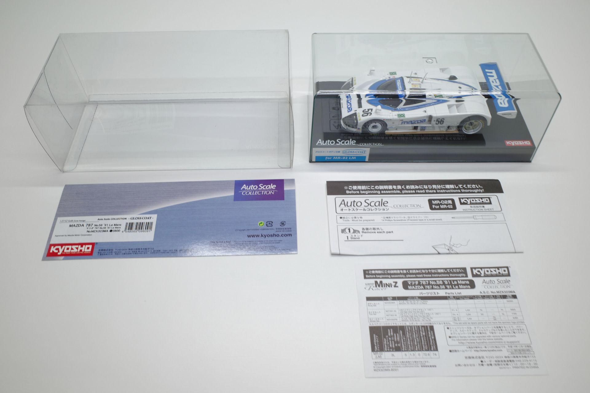 京商 ミニッツ ASC ボディ マツダ 787 #56 1991 LM LeMans MZX323MA