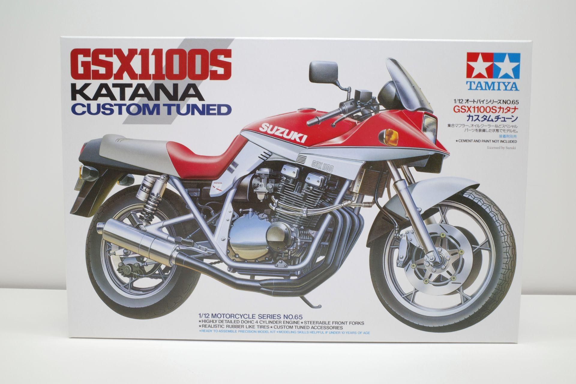 タミヤ 1/12 SUZUKI スズキ GSX 1100S 刀 カタナ KATANA カスタム