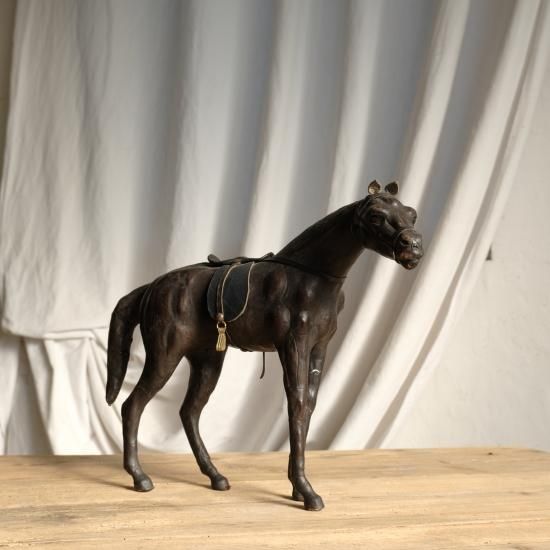 輓馬 馬 シャイヤー クライスデール アンティーク イギリス製 オブジェ