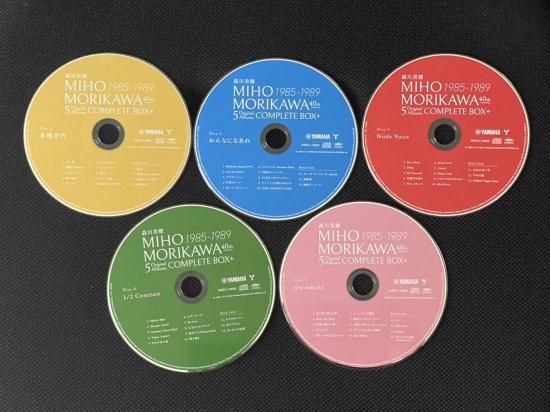 森川美穂 1985-1989 5 Original Albums COMPLETE BOX＋ - Rezo-Shop