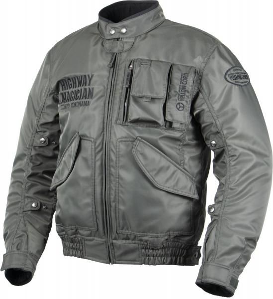 YB-4109 MESH JACKET 【BLACK/GUNMETAL】 - YELLOW CORN Official web shop