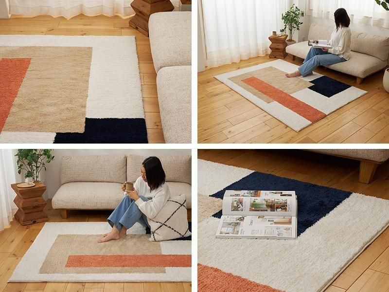 幾何学模様とノルディックカラーでワンランク上のおしゃれ空間に