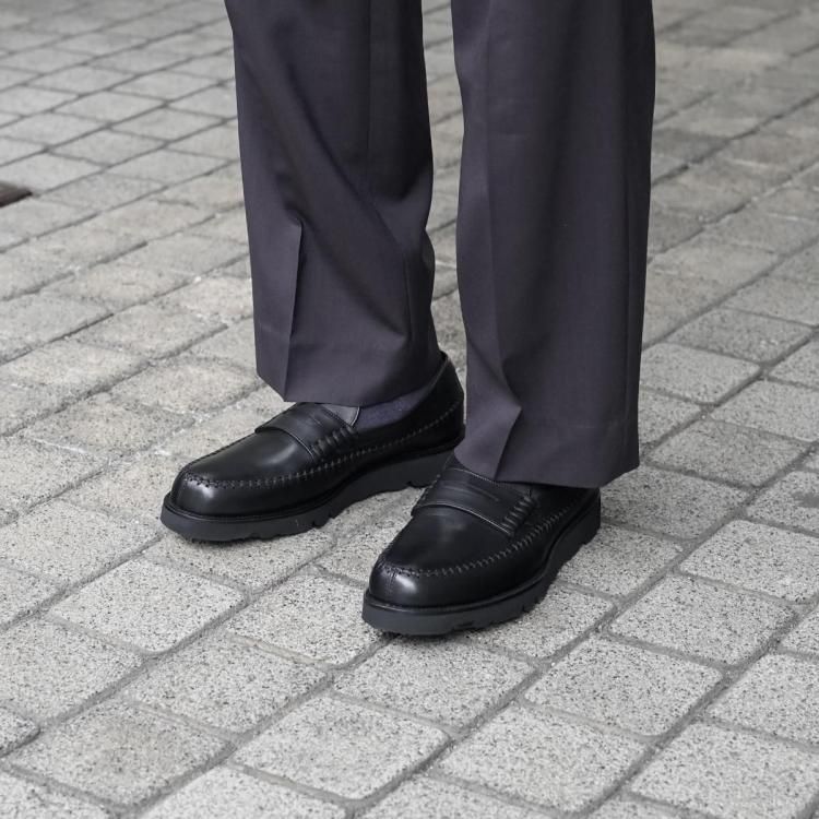 マルボー Marbot 25ss サイドスティッチングローファー レザーシューズ